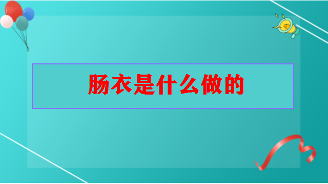肠衣是什么(米肠肠衣是什么)