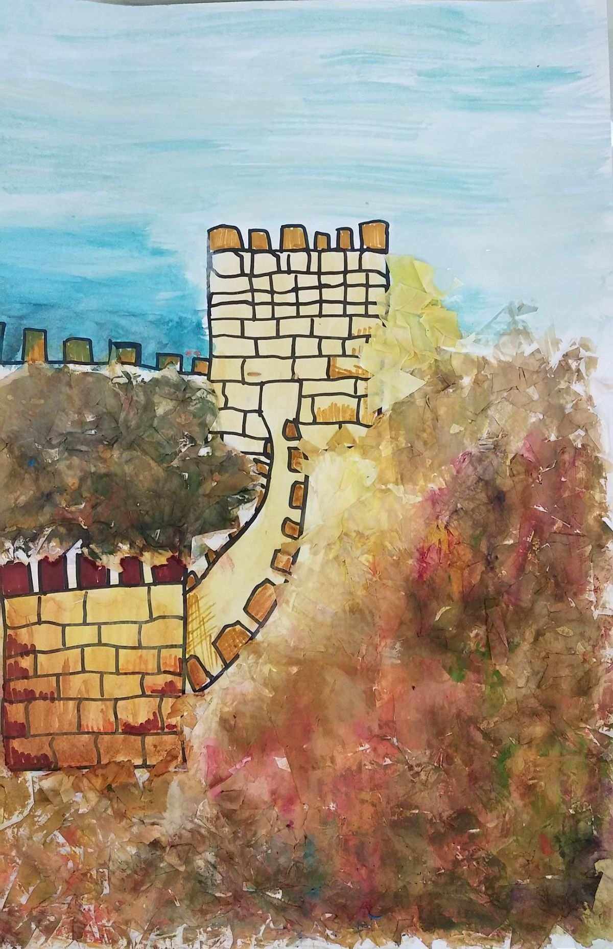 长城图画(锦州小长城图画)