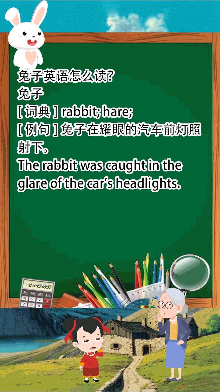 兔子的英文单词(形容兔子的英文单词)